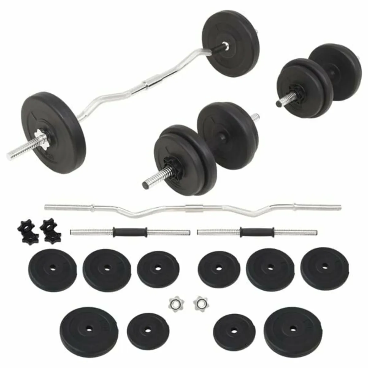 Barbell and Dumbbell Set 30 kg
Description
This ve - Image 1