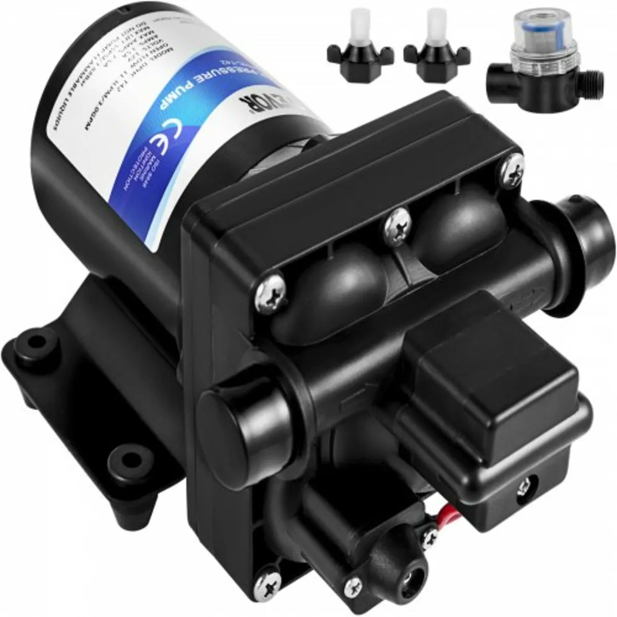 Fresh Water Pump, 12 V Self Priming Sprayer Pump, - Image 1