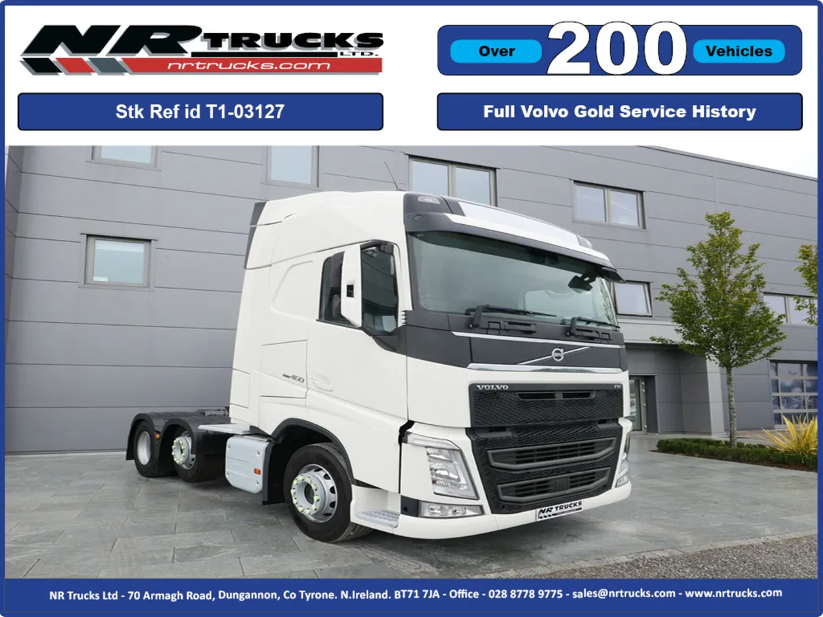 Volvo FH13 460 Globetrotter 6x2 Midlift Ishift - Image 1