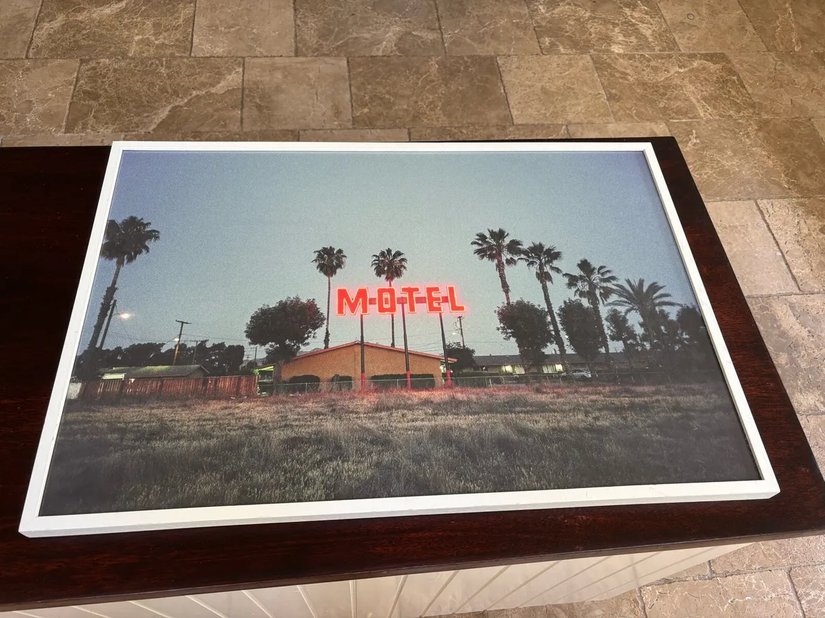 Framed Carly Palmour Passing Through Ltd Ed Print - Image 1