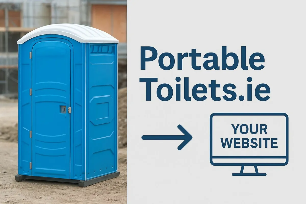 www.PortableToilets.ie - Website Address For Sale
