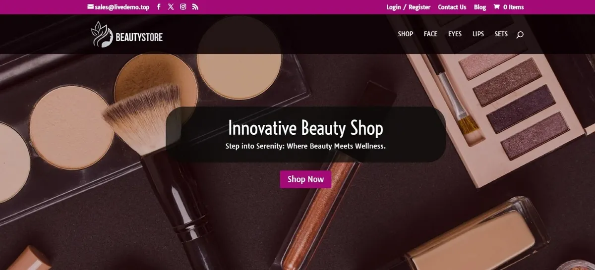 E-commerce Beauty Store