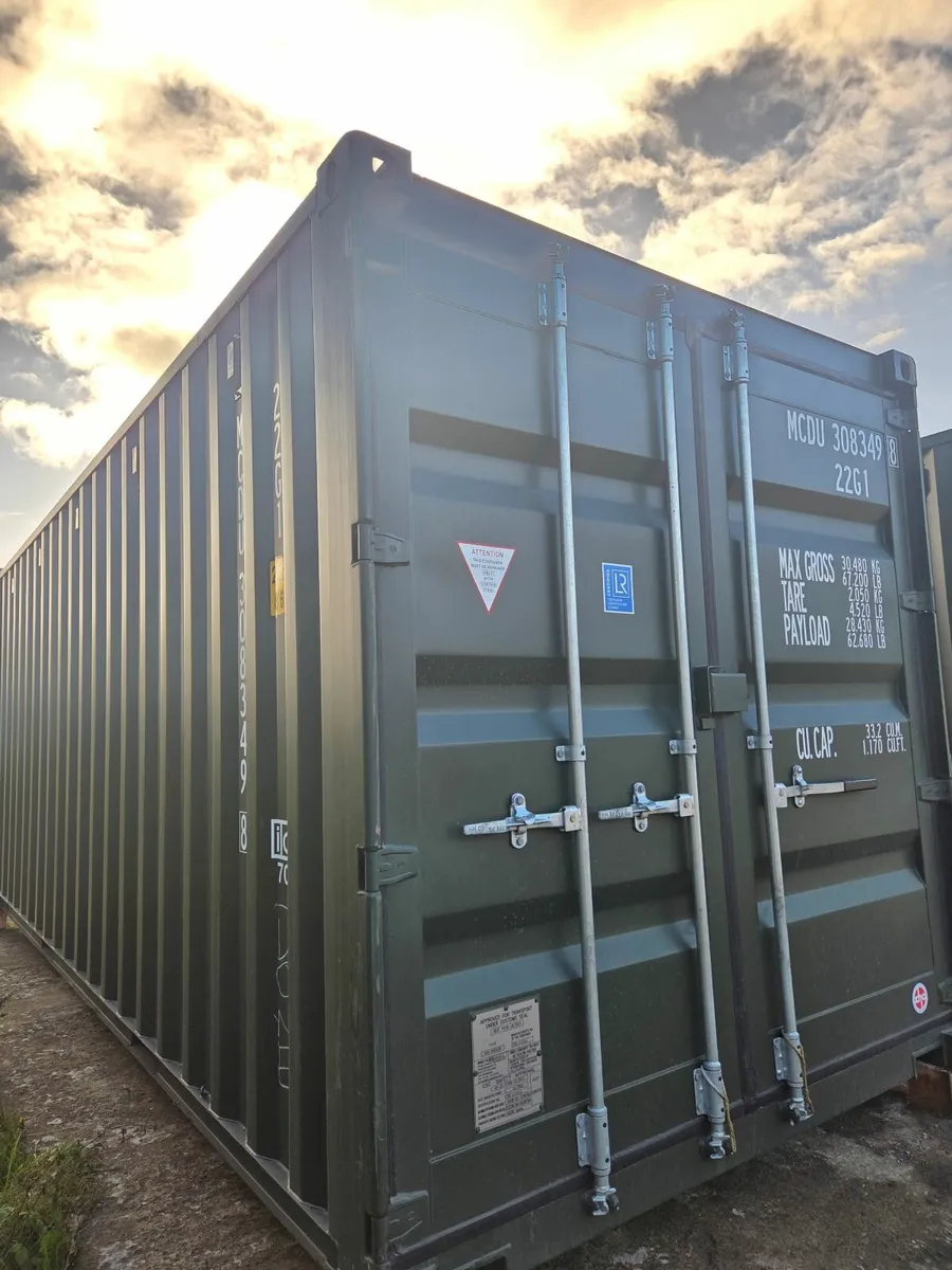 NEW 2025 20ft Shipping Container in Green 🌐🌐🌐 - Image 1