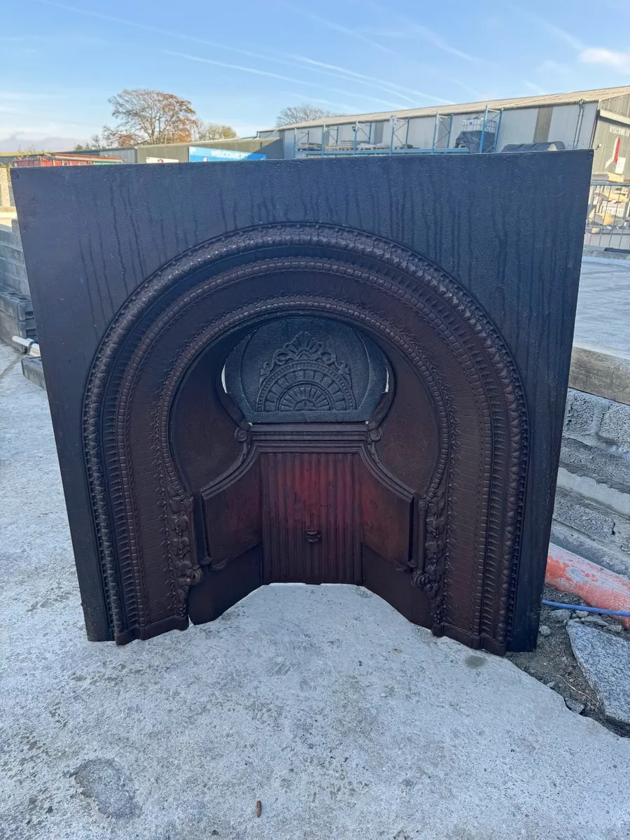 Antique Cast Iron Fireplaces - Image 1