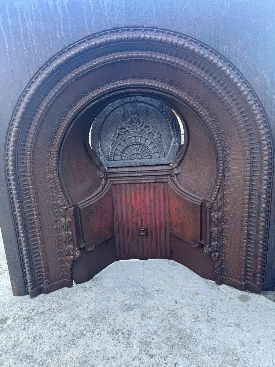 Antique Cast Iron Fireplaces - Image 4