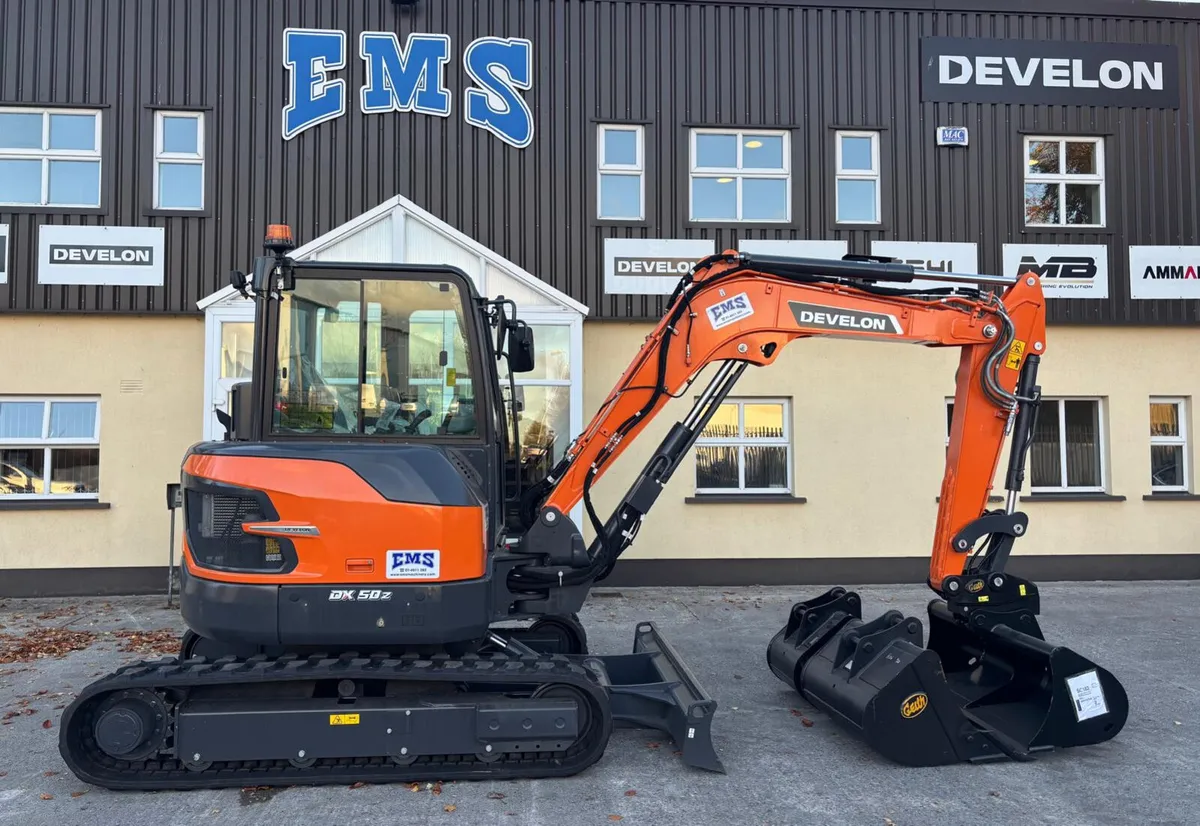 New Develon (Doosan) DX50Z-7 - Image 1