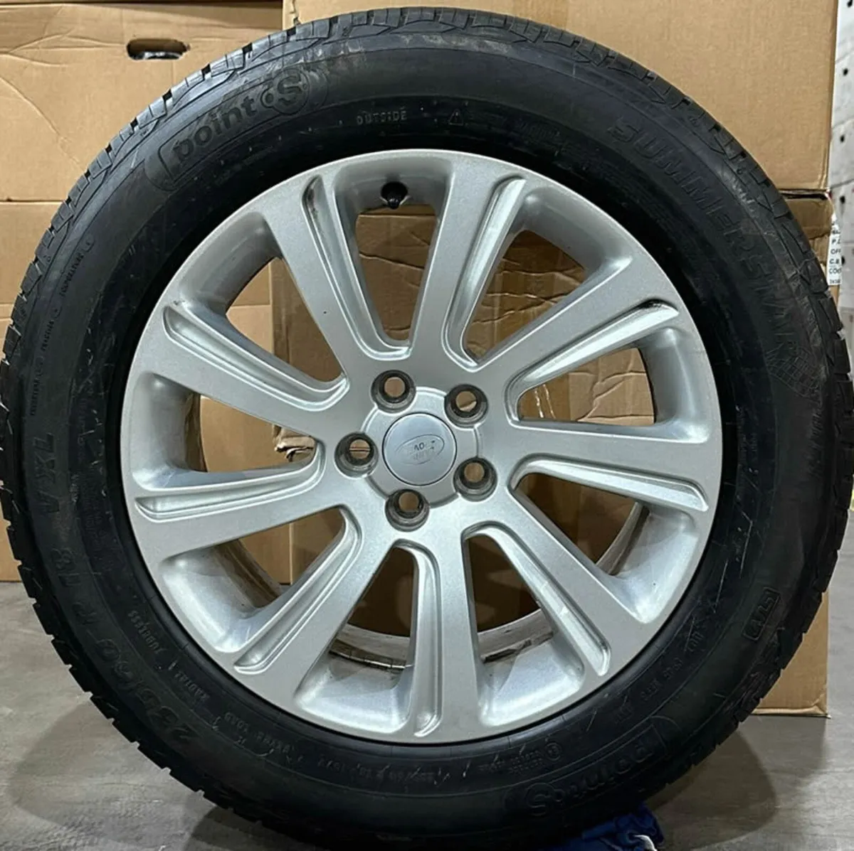 18" Genuine Land Rover Sport L550 Alloy Wheels - Image 2