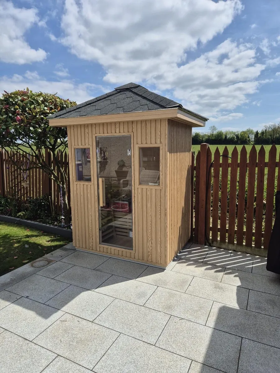 3 person outdoor sauna NEW | Garden - Image 1