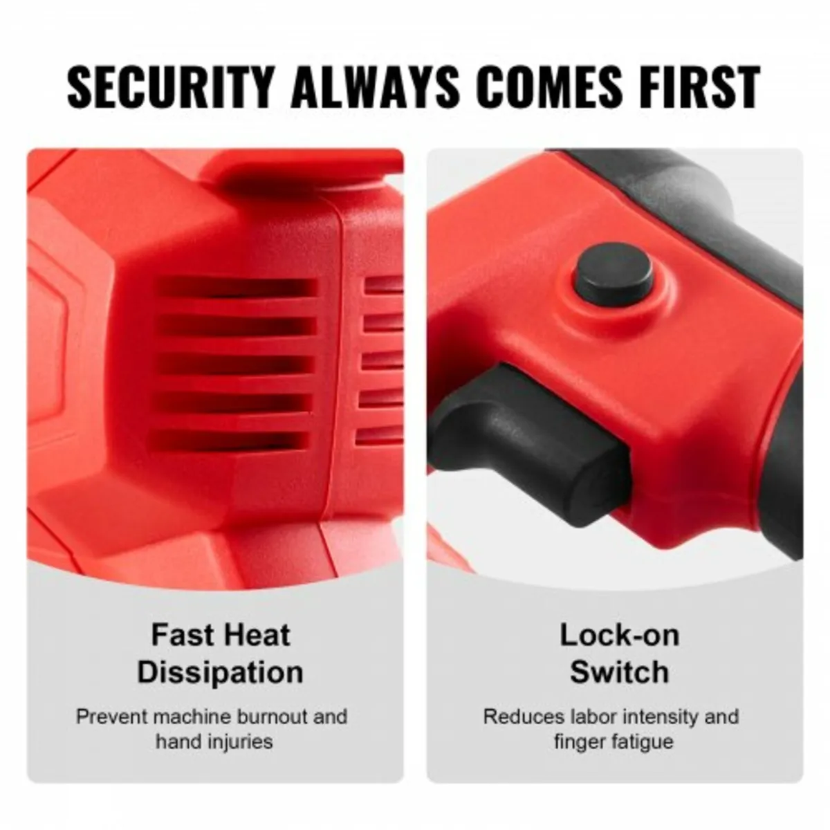 Handheld Concrete Vibrator, 800W Electric Vibrator - Image 4