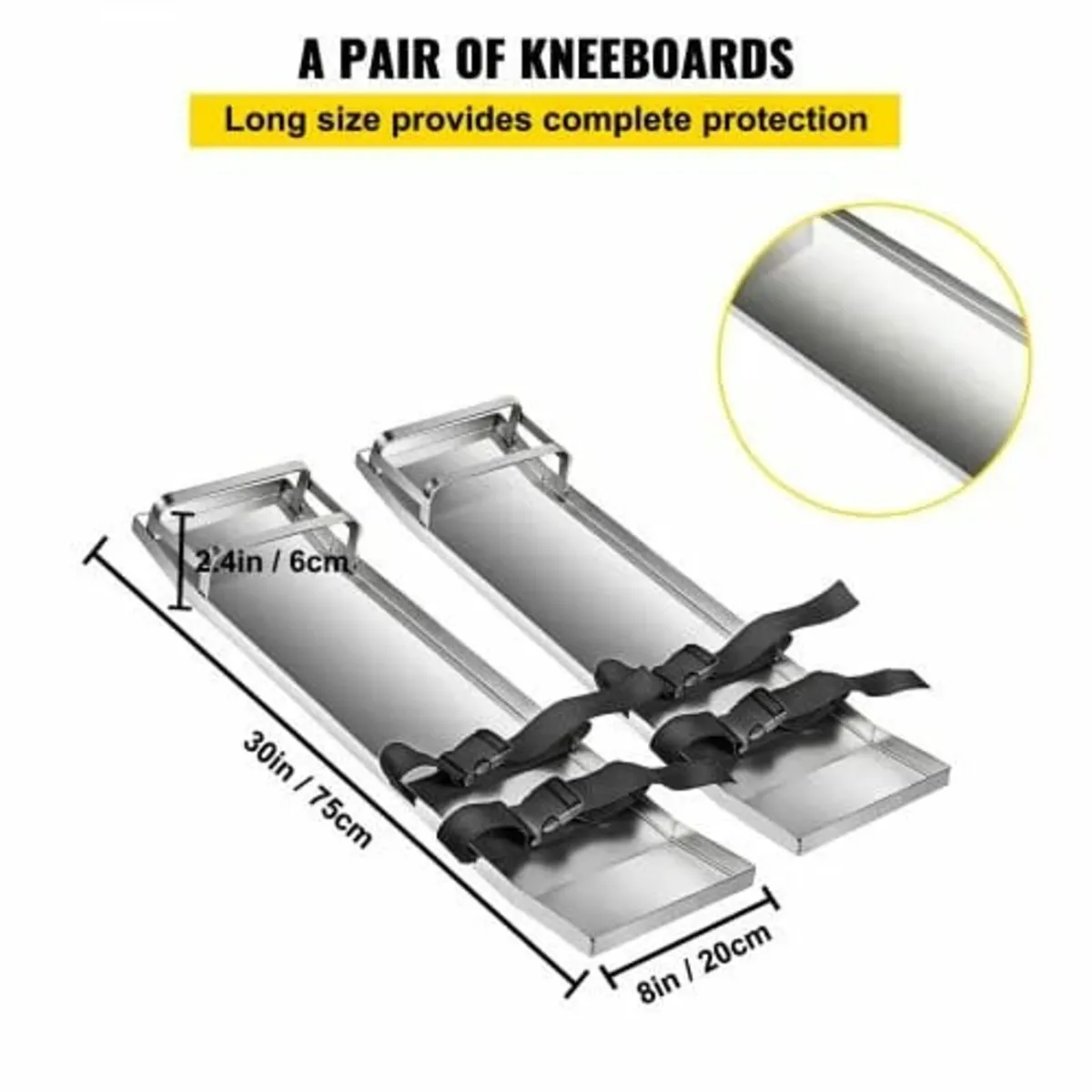 Concrete Knee Boards 30'' x 8'' Slider Knee Boards - Image 2