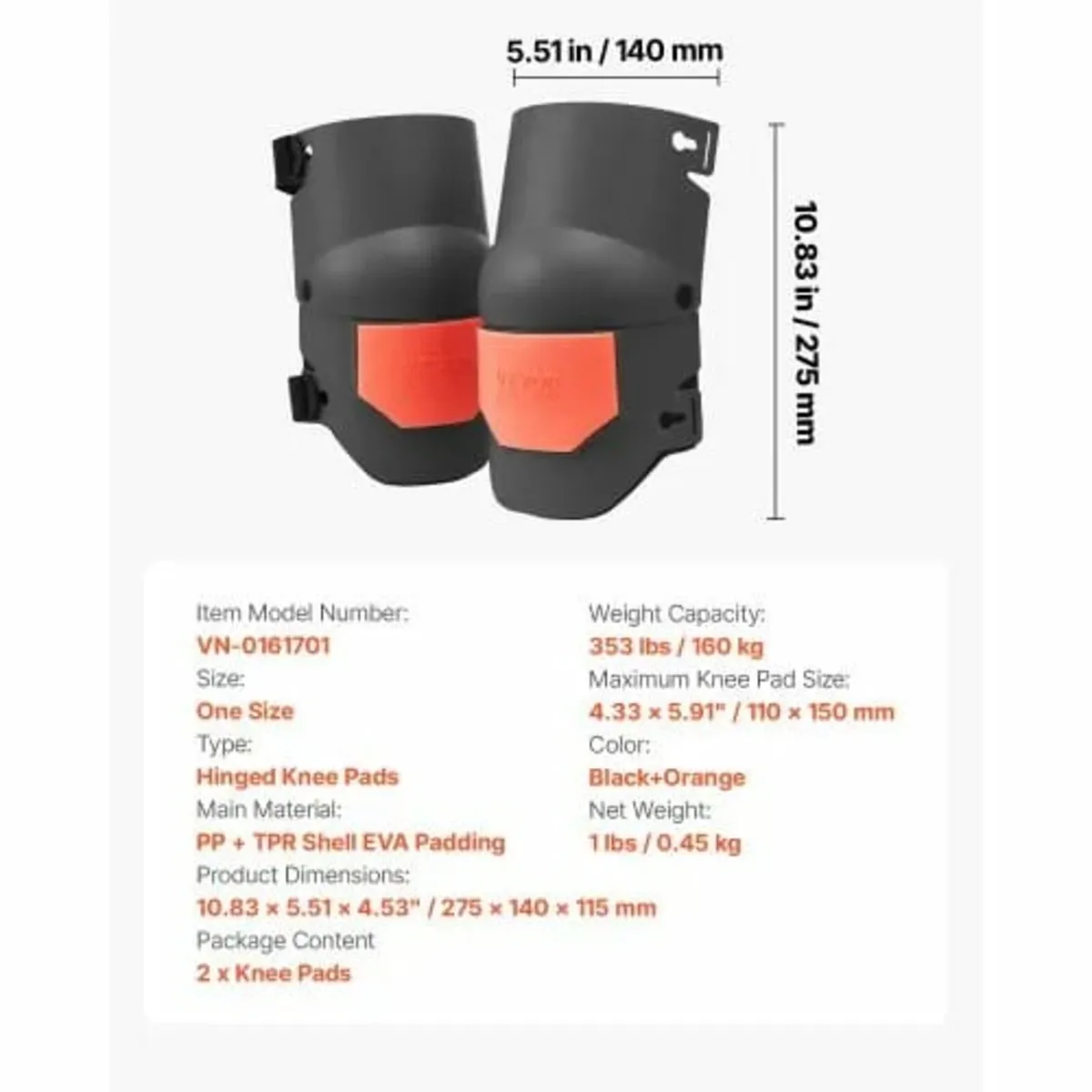 Pads for Work, Extra Thick Construction Knee Pads - Image 4