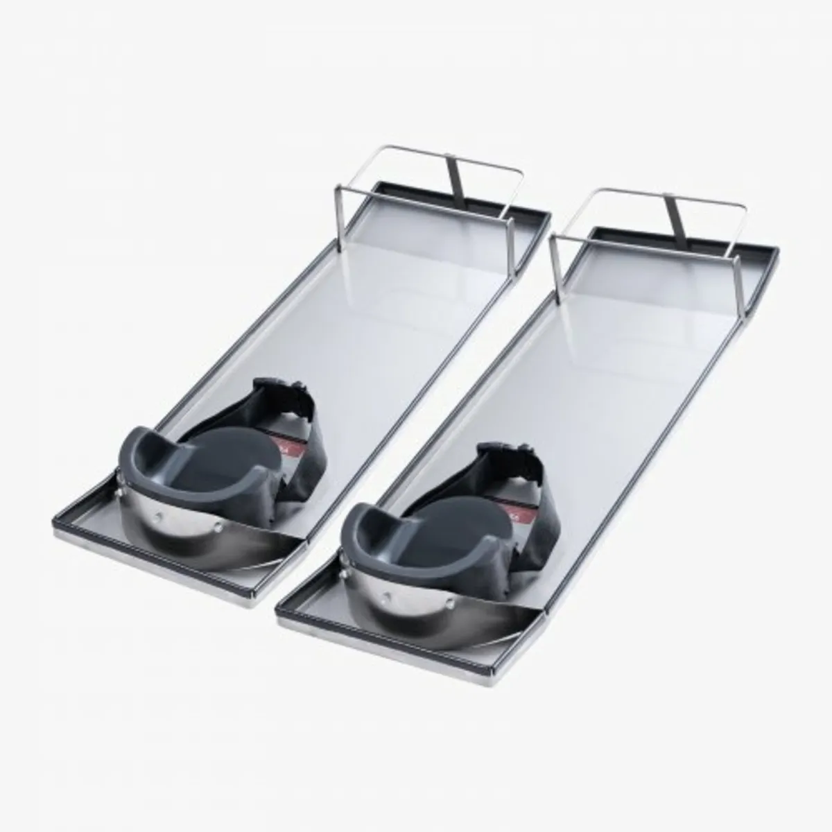 Knee Boards Stainless Steel, 30'' x 10'' Concrete - Image 1
