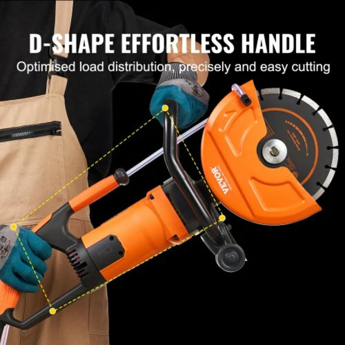 305mm Concrete Saw Cutting Cutter Paving Cutter Co - Image 4