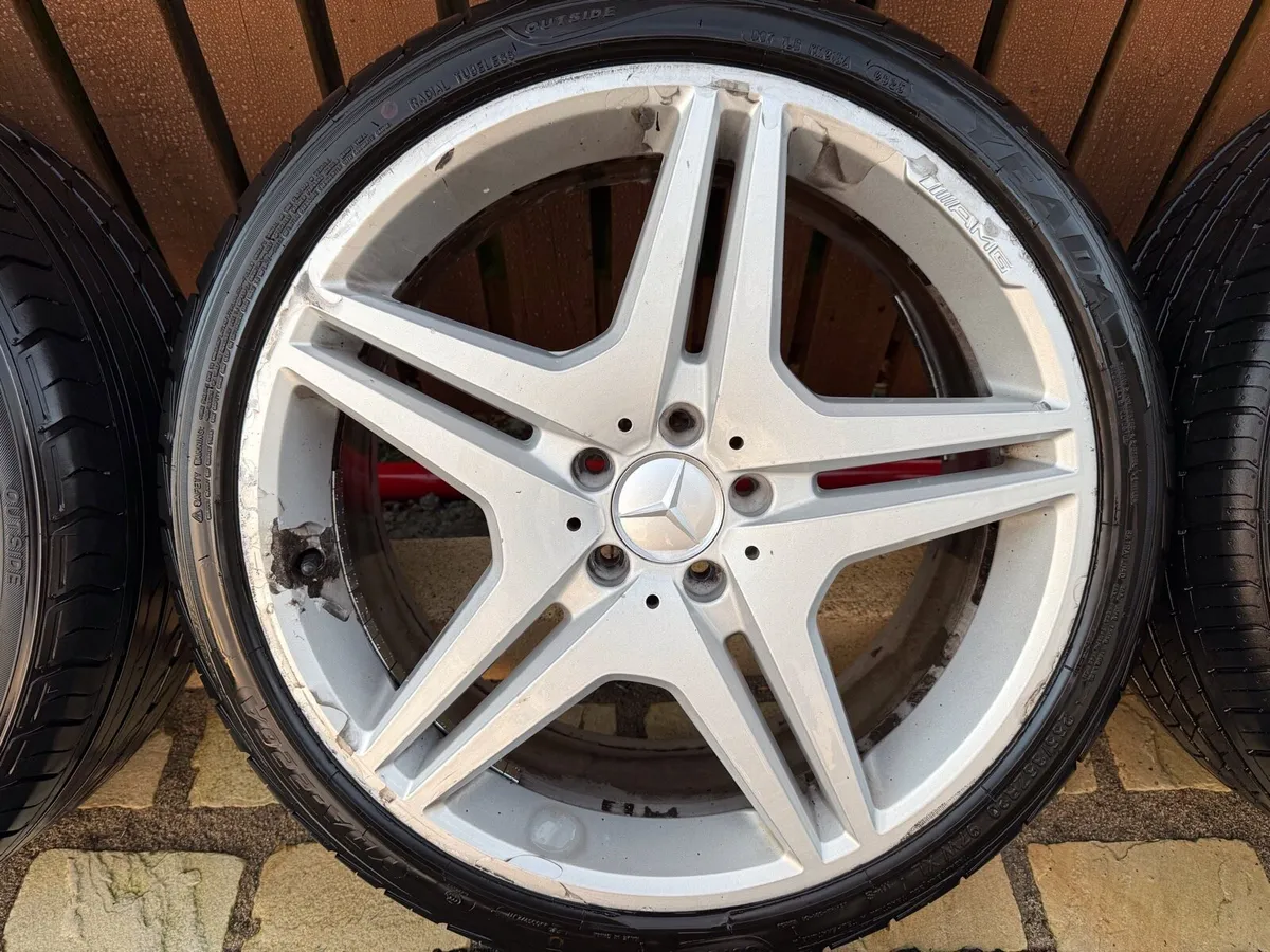 Genuine 20 inch Mercedes Alloys - Image 3