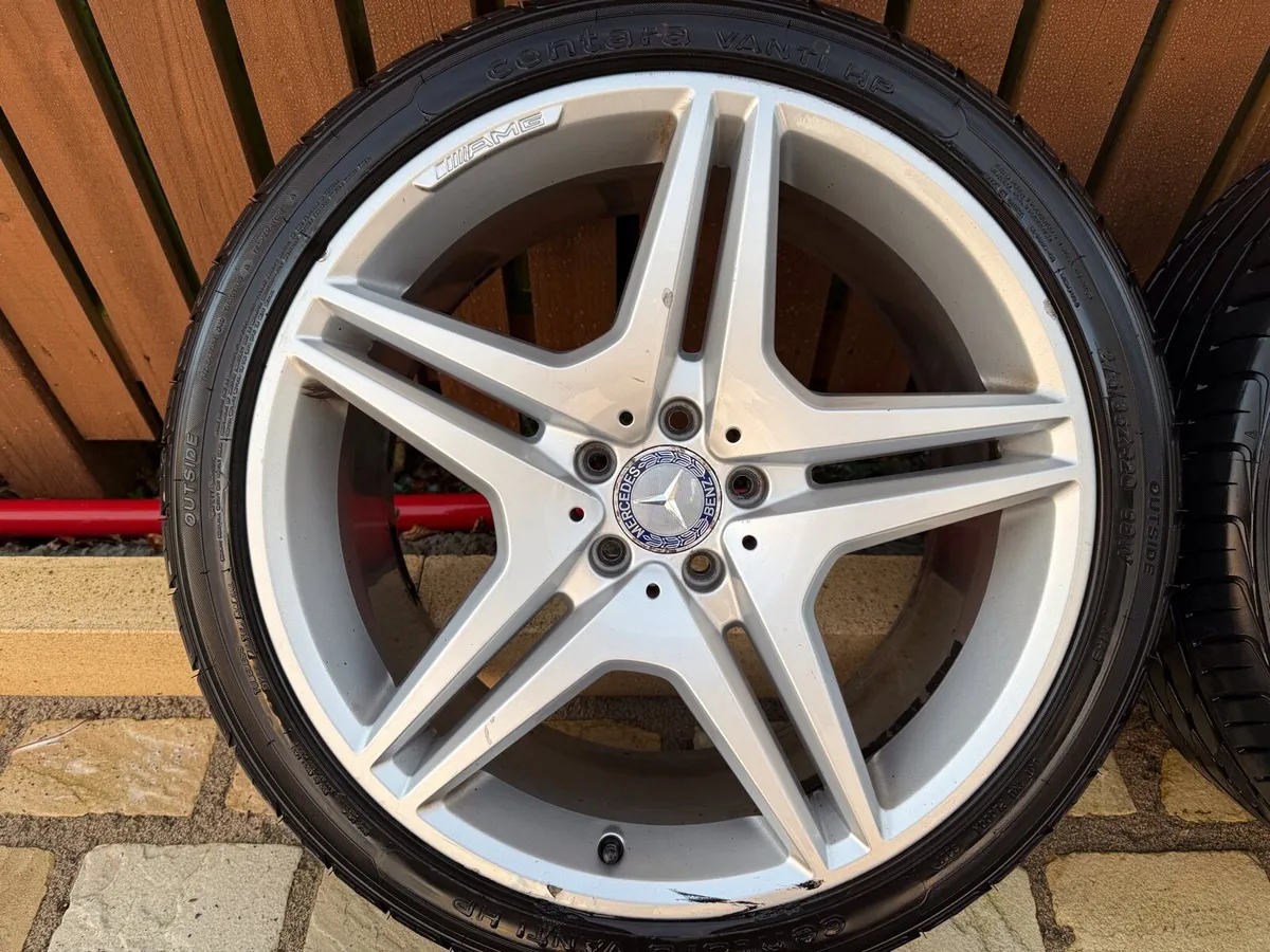 Genuine 20 inch Mercedes Alloys - Image 2