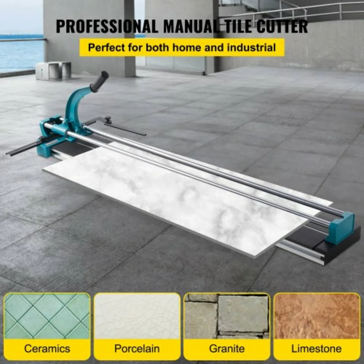 1200MM Tile Cutter, High Precision Manual Ceramic - Image 2