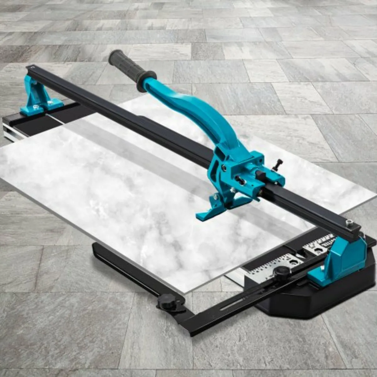 47 Inch Tile Cutter Single Rail Double Brackets Ma - Image 2