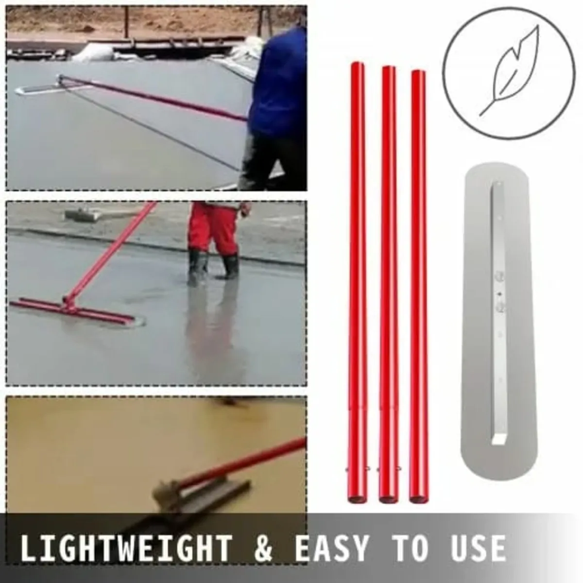 Bull Float Manganese Steel Concrete Float 900x200m - Image 4