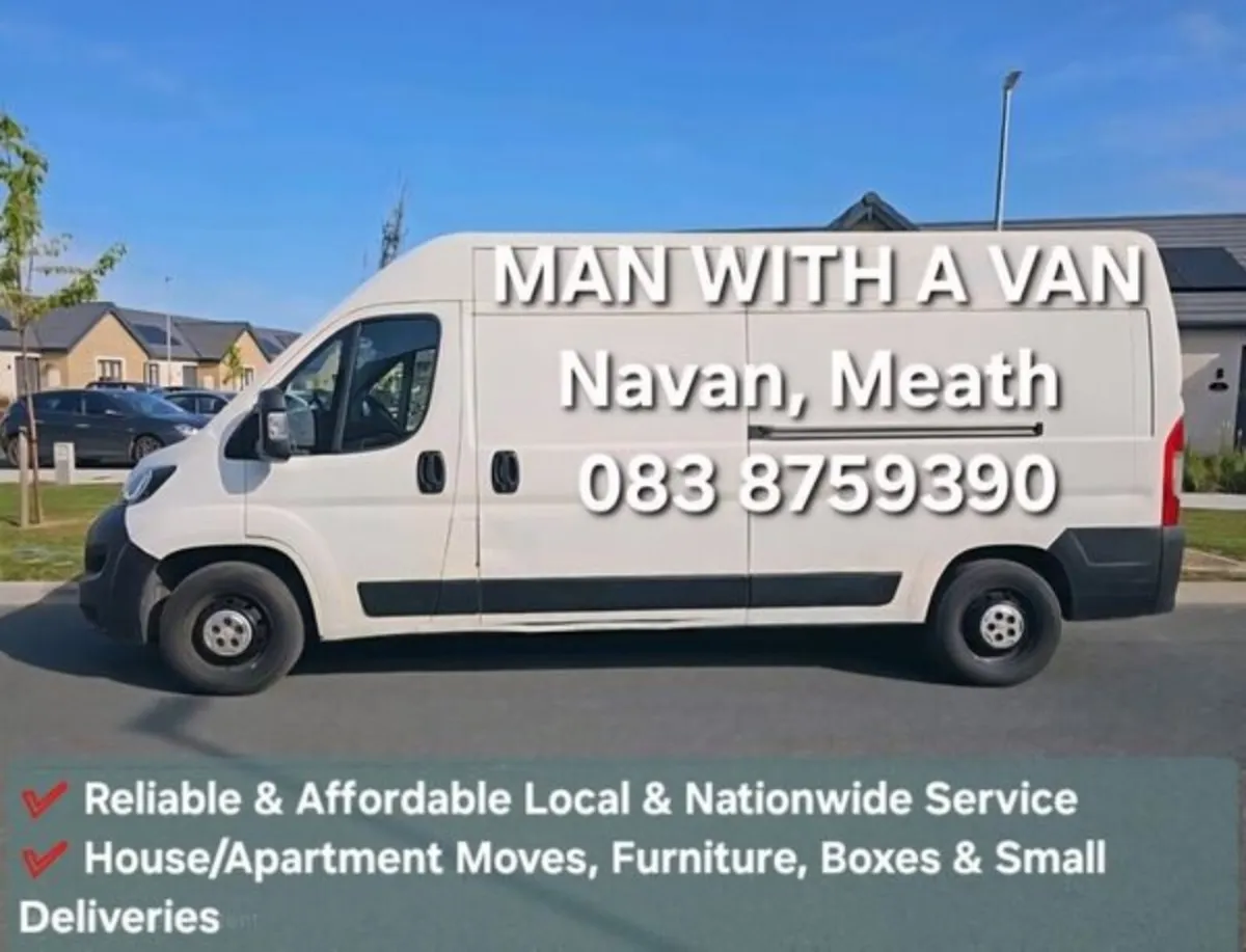 Man with a van - Navan - Image 1