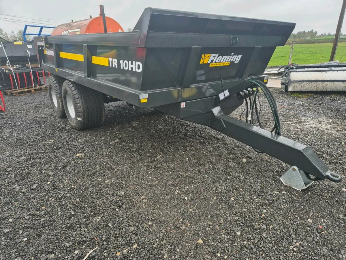 Fleming dump trailer - Image 1