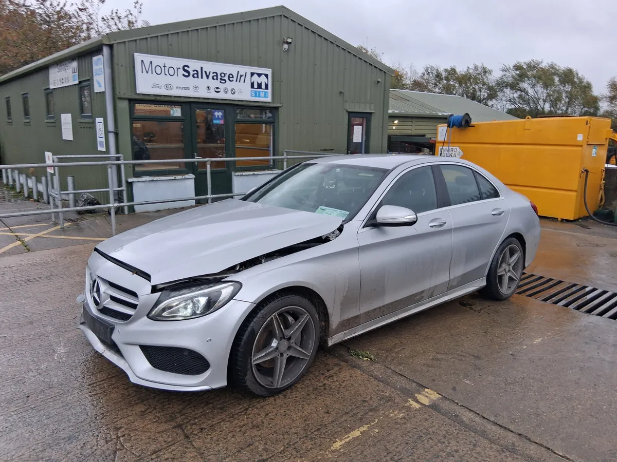 2017 MERCEDES C-CLASS 2.2L Diesel (for parts only) - Image 1