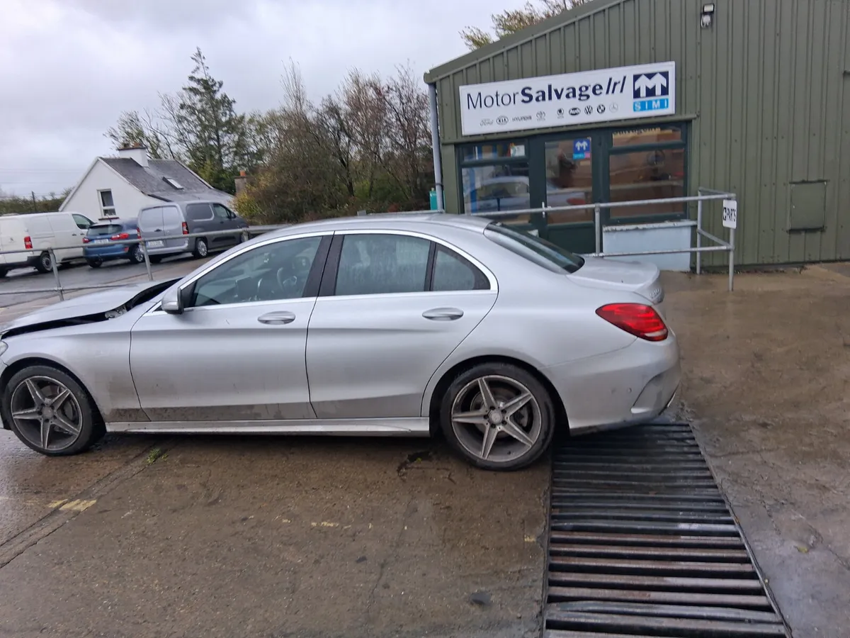 2017 MERCEDES C-CLASS 2.2L Diesel (for parts only) - Image 2