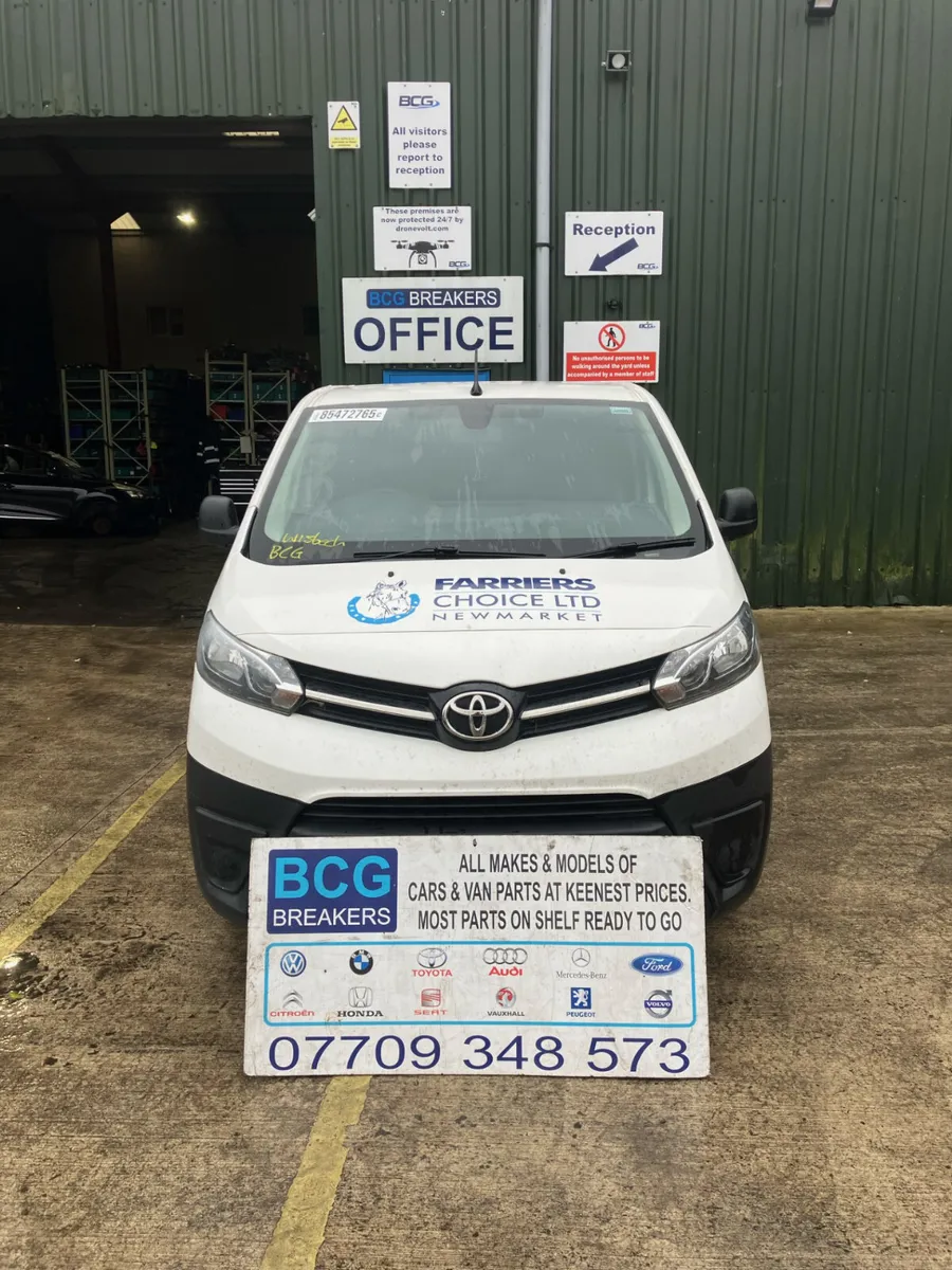 2023 toyota pro ace parts breaking