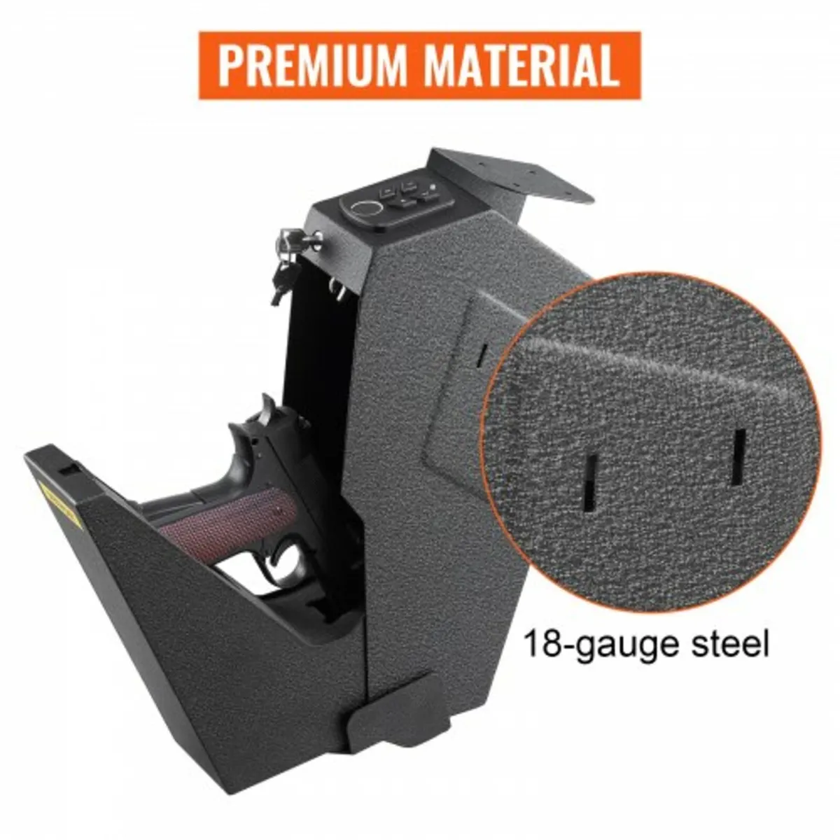 Handgun Safe Box Fingerprint Pistol Gun Safes Gun - Image 4