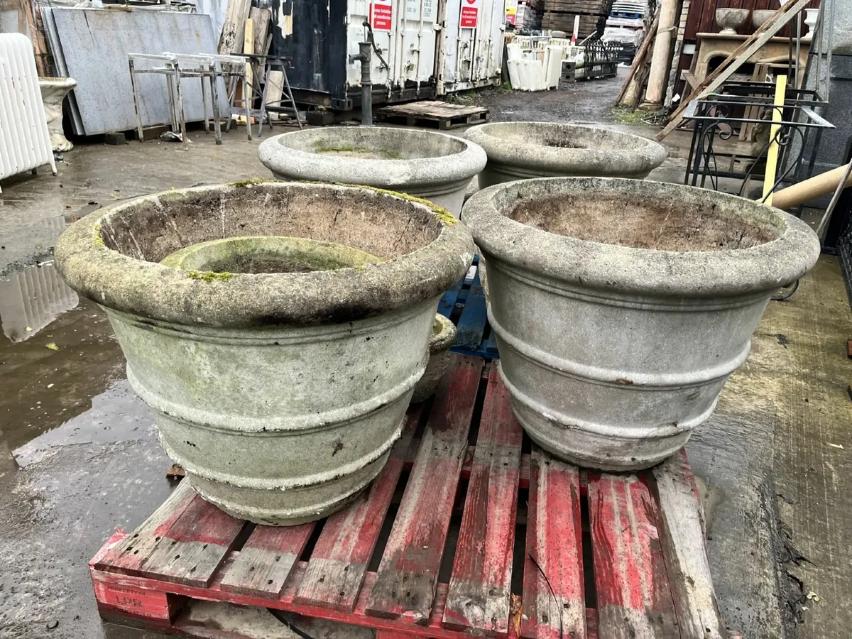 Weathered  Urns / Planters - Image 4