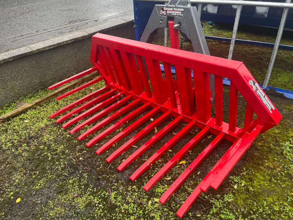 New Graeme Warden Eng Hardox Stone Fork - Image 1