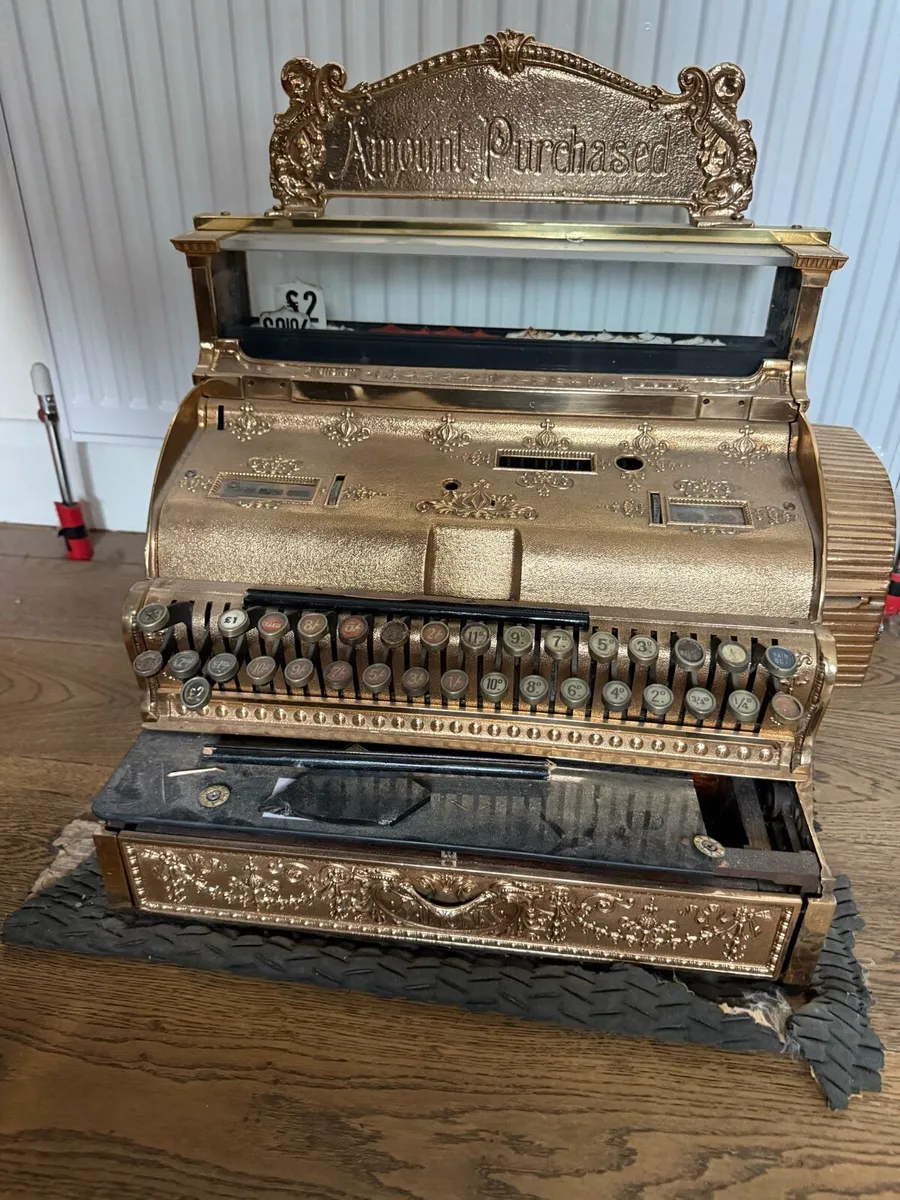 Antique Cash Register - Image 1