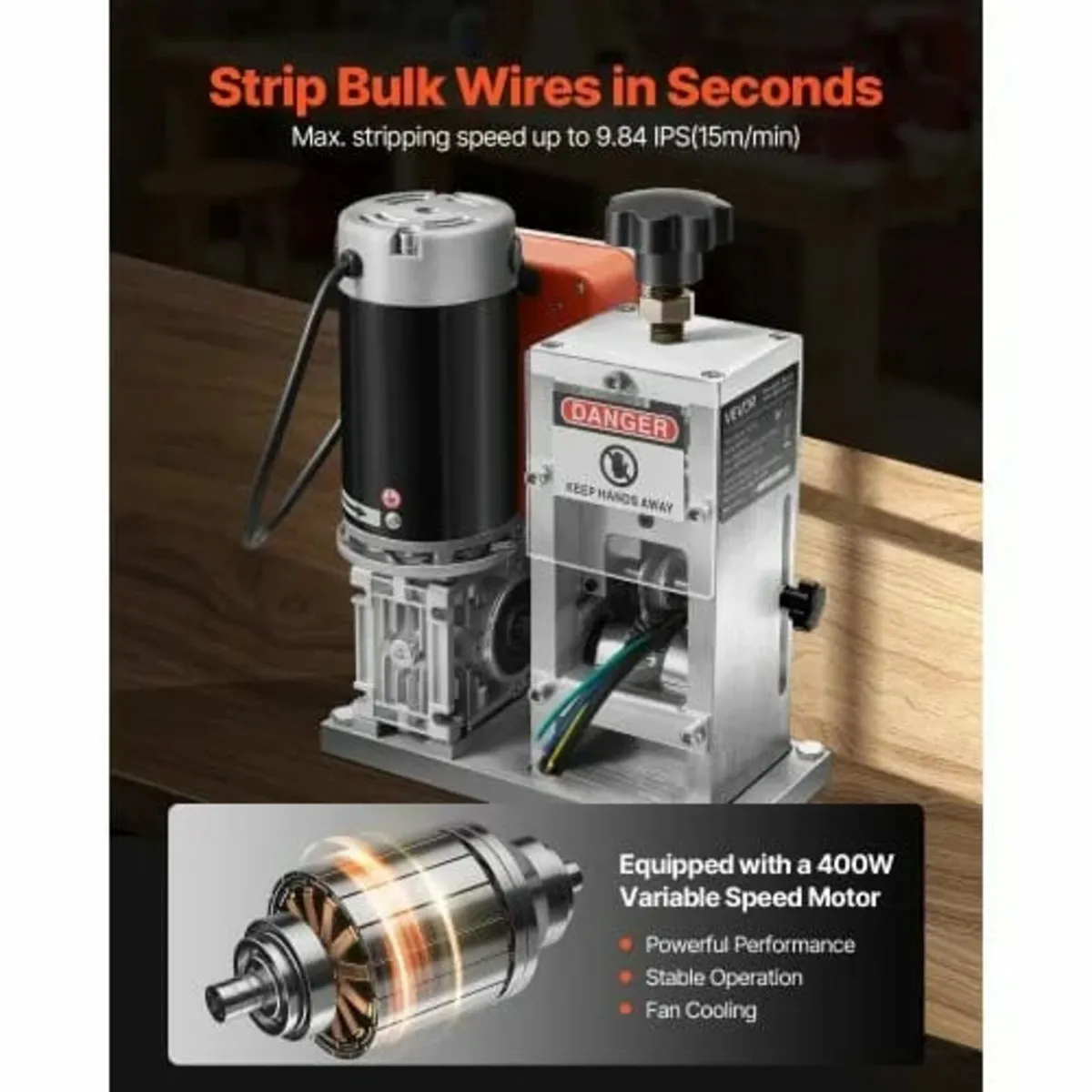 Electric Automatic Wire Stripper Stripping Machine - Image 2