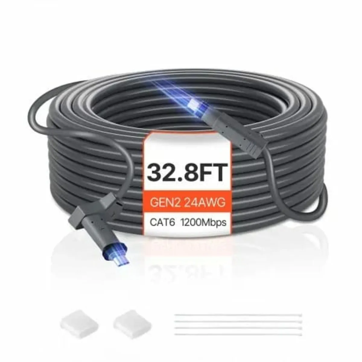 Starlink Gen 2 Cable 32.8FT /10 m Extension Cable - Image 1