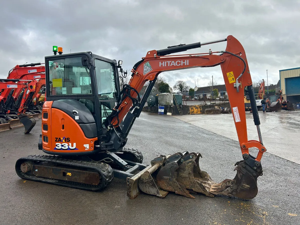 2022 Hitachi ZX33U 2700Hrs - MULLANS - Image 2
