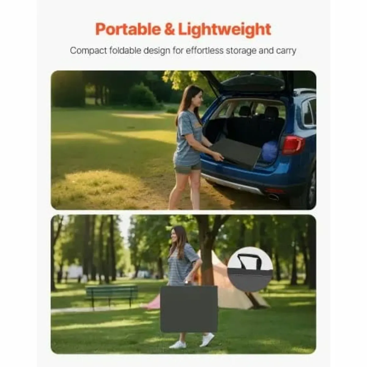 180cm Plastic Folding Table Portable Picnic Table - Image 4