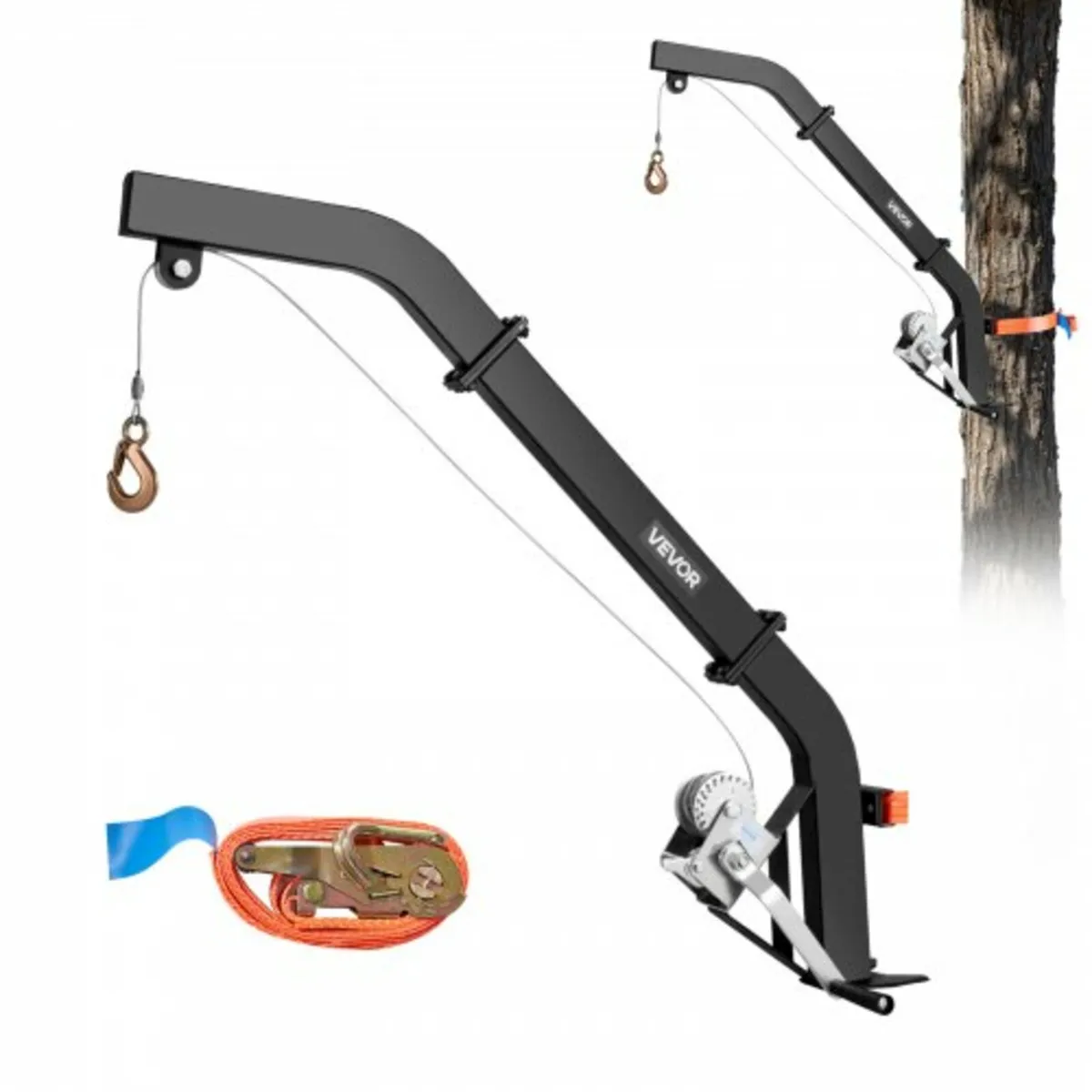 Tree Mounted Deer Hoist, 353 lbs Load Capacity, Hu - Image 1