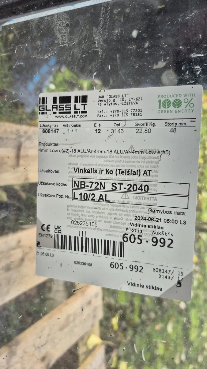 New Veka triple glazed window - Image 2