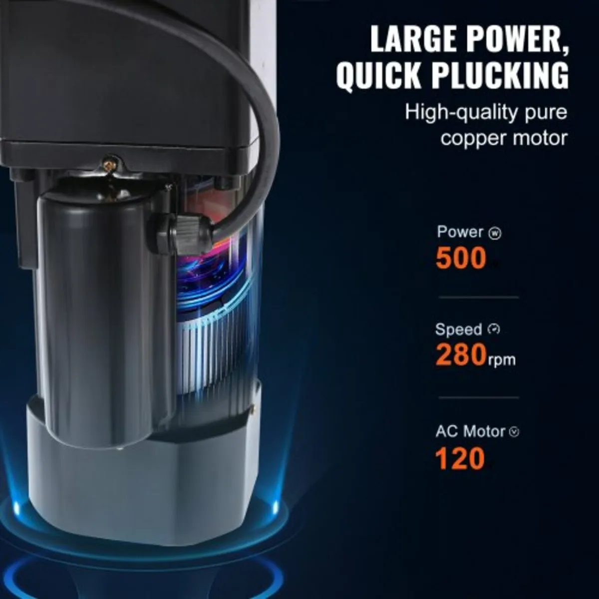 Chicken Plucker Machine, Feather Plucker with 20-i - Image 2