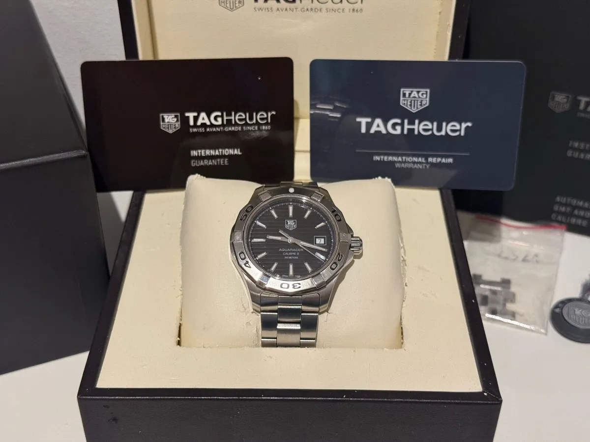 Tag Heuer Aquaracer automatic watch - Image 1