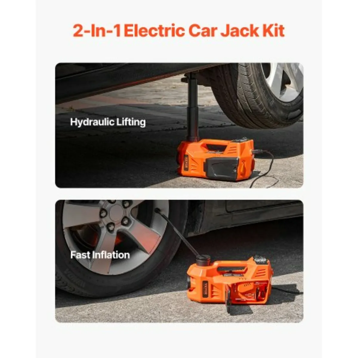 Electric Car Jack, 5 Tons /11000 lbs, Electric Sci - Image 4