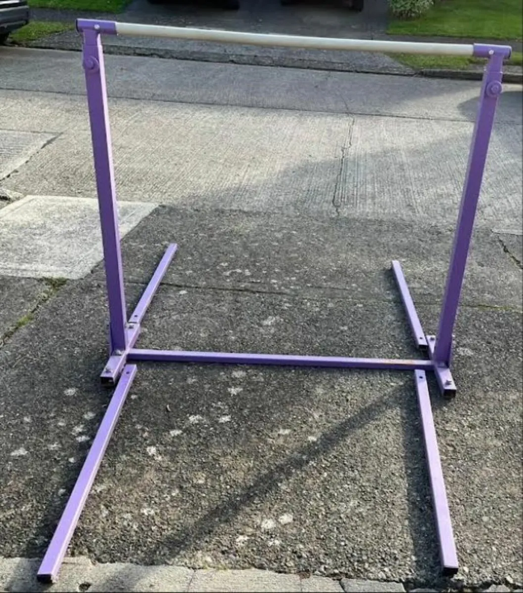 Purple Gymnastics Bar 6. 5ft - Image 1