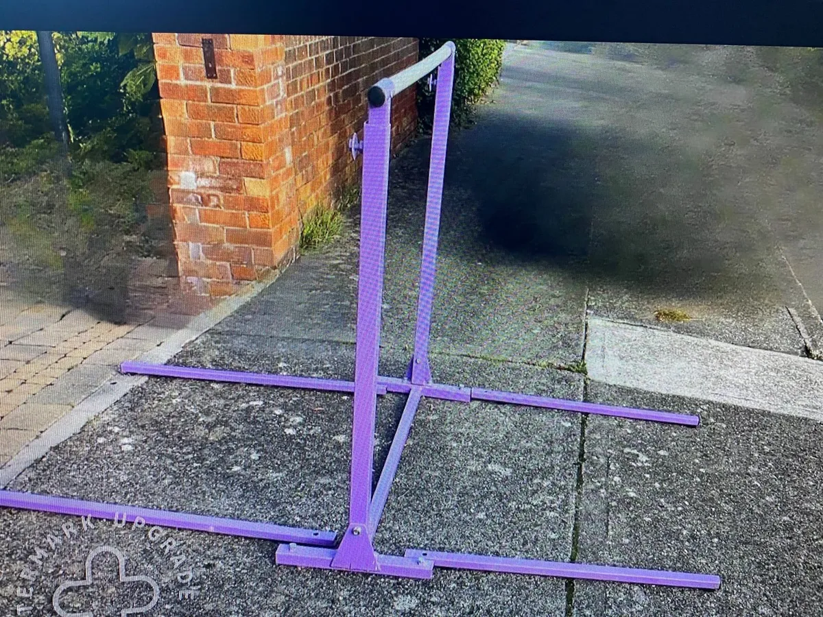 Purple Gymnastics Bar 6. 5ft - Image 2