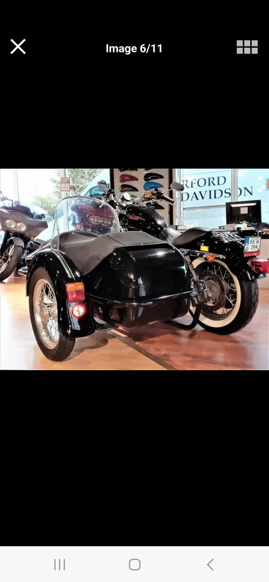 Harley Davidson sportster 883XL with sidecar - Image 3