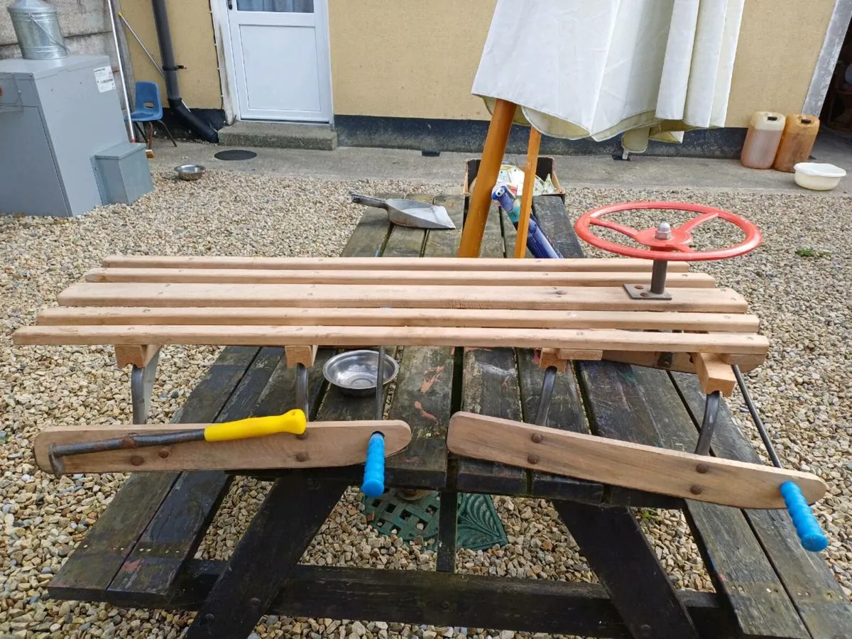 1950/60s Germina Pilot Sledge - Image 4