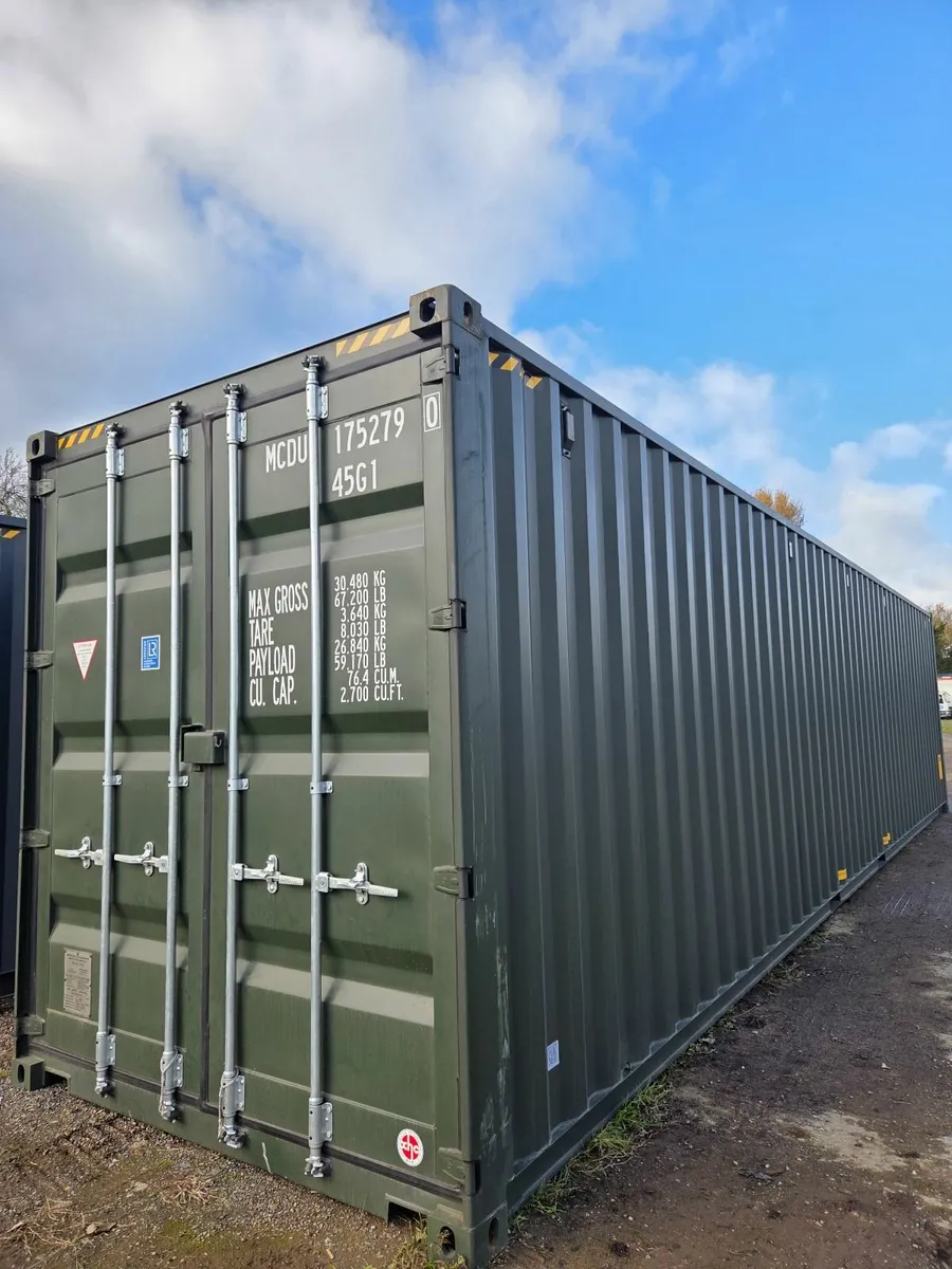 NEW 40ft & 20ft Containers Available in Green 2025 - Image 2