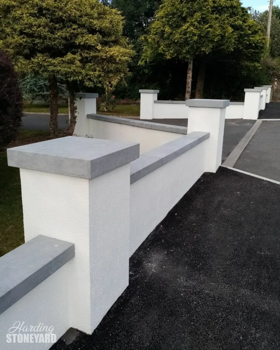 Irish Limestone Pier Caps and Wall Capping - Image 1