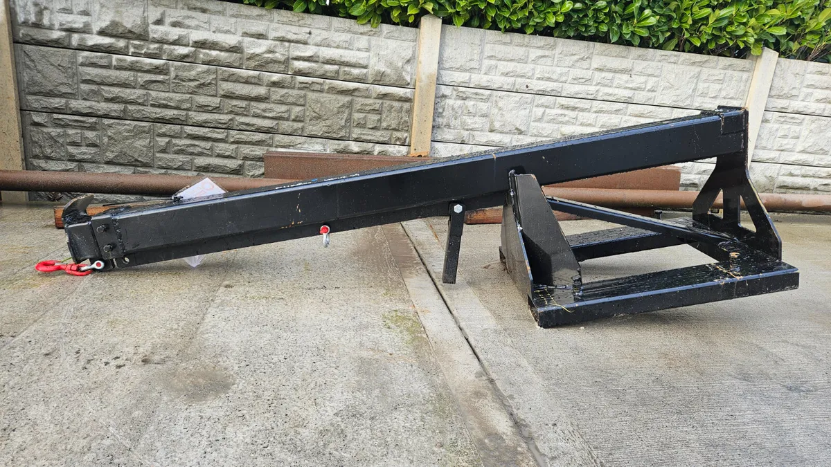Forklift telescopic lifting  beam - Image 3