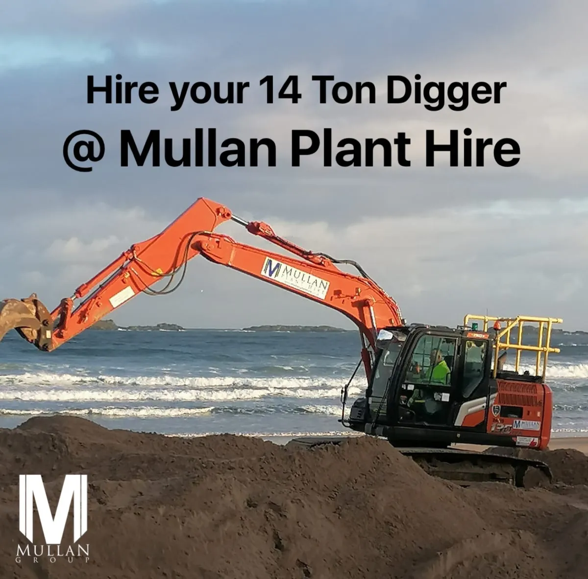 14 Ton Hire @ Mullan Plant