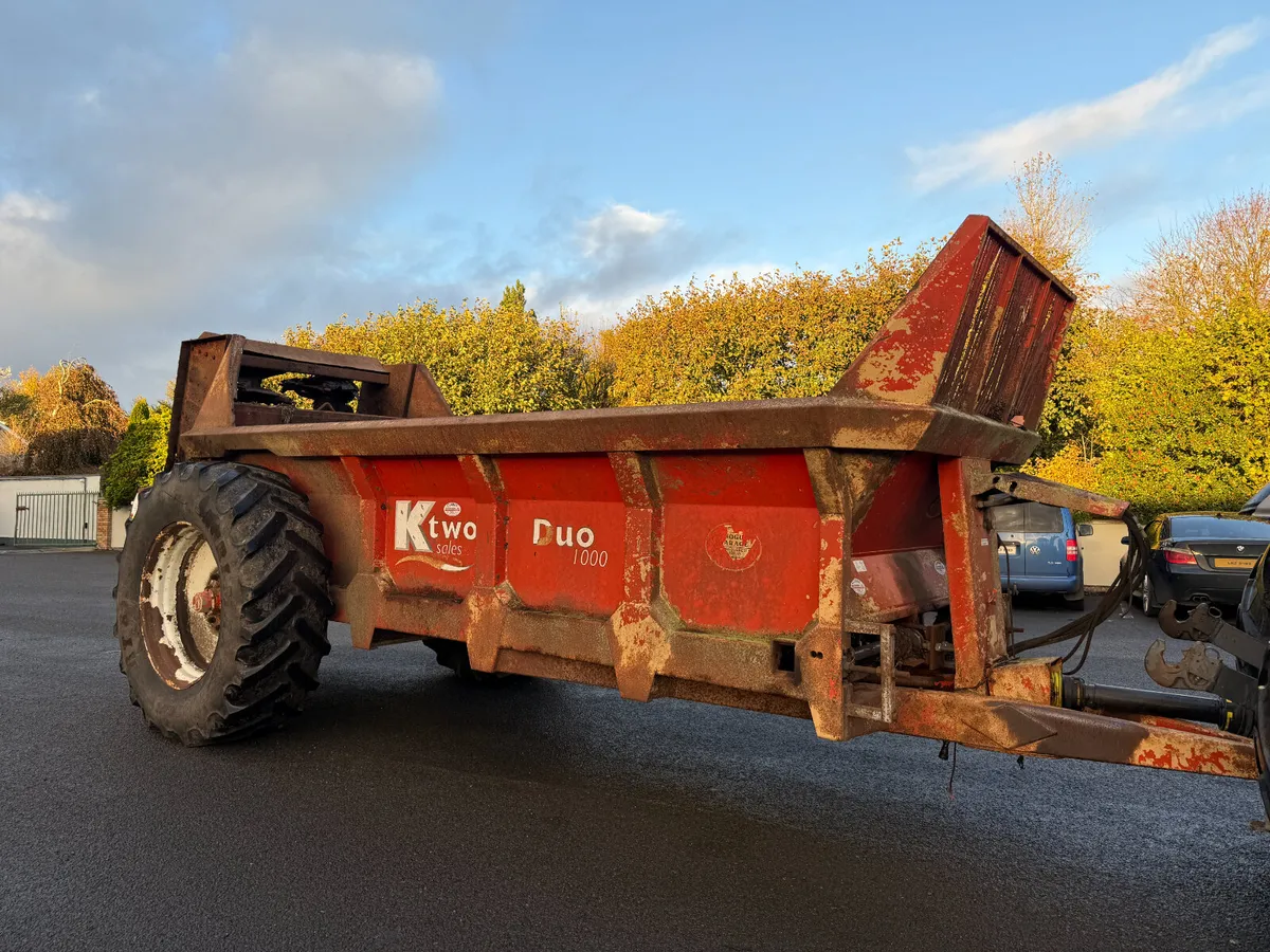 USED 10 Tonne KTWO Muckspreader - Image 1