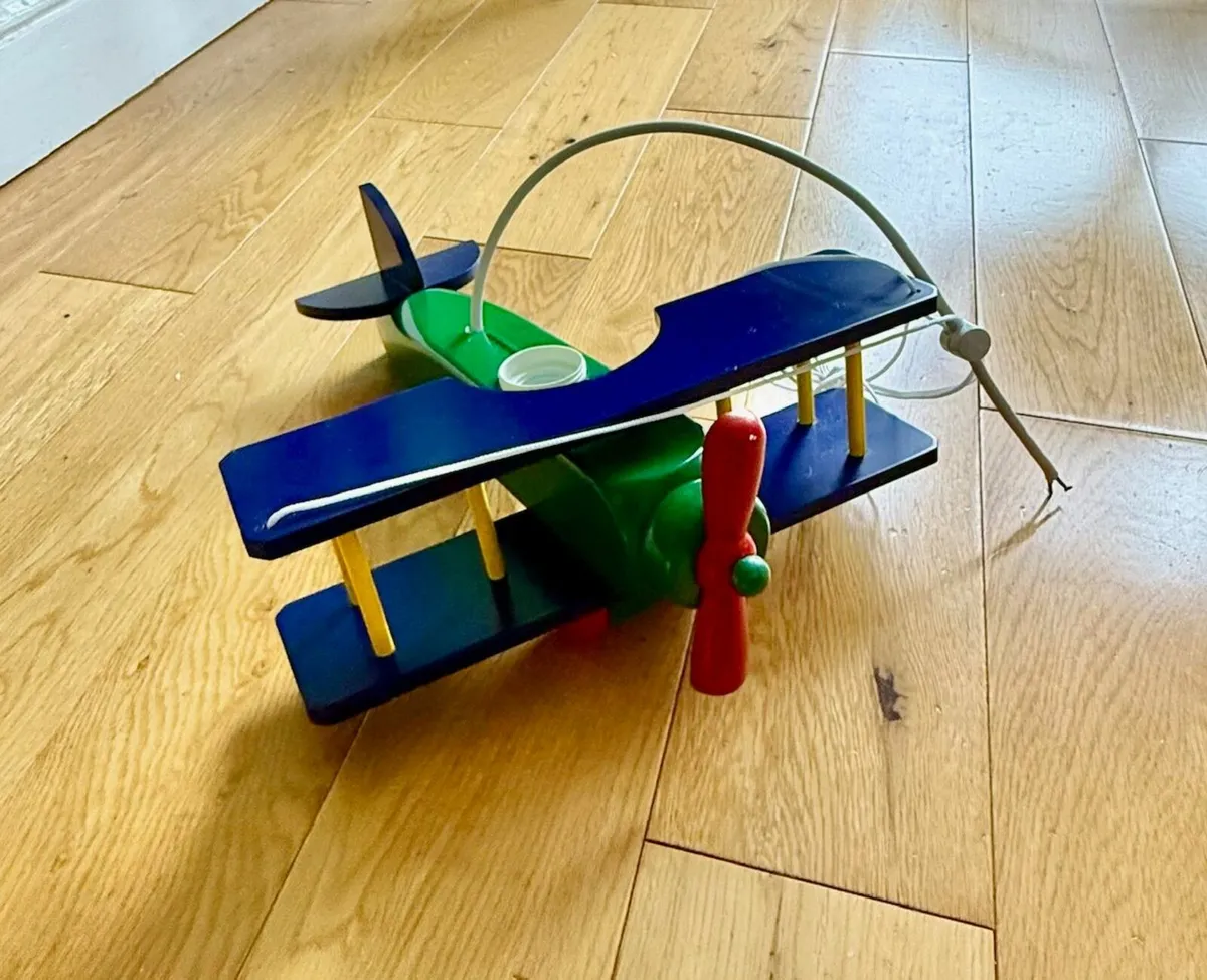 Child's Bedroom Plane Light - Image 2